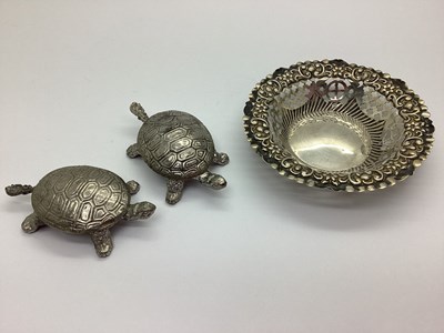 Lot 6 - An Edwardian Hallmarked Silver Trinket Dish,...