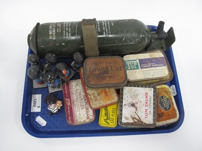 Lot 1292 - c.1976 green painted fire extinguisher...