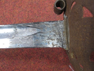 Lot 786 - Victorian British Army Sword with curved...