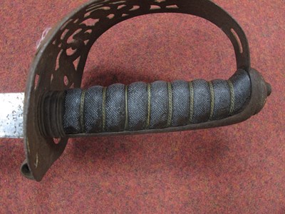 Lot 786 - Victorian British Army Sword with curved...