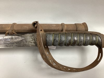 Lot 786 - Victorian British Army Sword with curved...