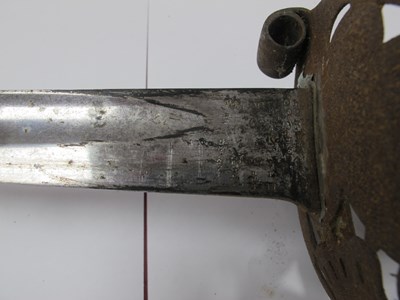 Lot 786 - Victorian British Army Sword with curved...