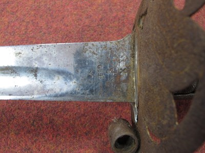 Lot 786 - Victorian British Army Sword with curved...