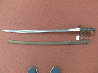 Lot 786 - Victorian British Army Sword with curved...