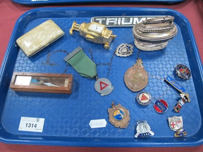 Lot 1314 - Silver Medal. Badges, including Clark's...