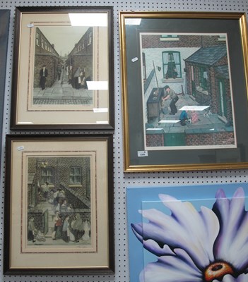 Lot 1399 - Tom Dodson (1910 - 91), Manchester Back Street...