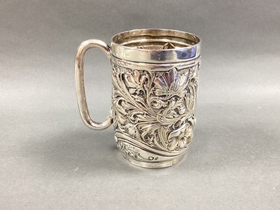 Lot 43 - A Decorative Late Victorian Hallmarked Silver...