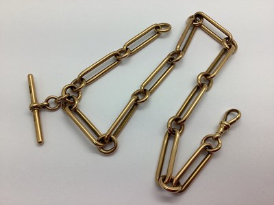 Lot 231 - A Victorian 18ct Gold Albert Chain, Birmingham...