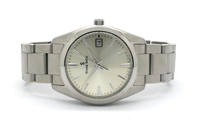 Lot 243 - Grand Seiko; A Modern Stainless Steel Gent's...