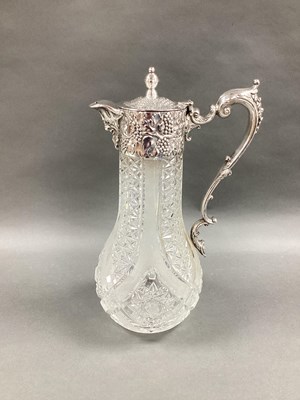Lot 2 - A Highly Decorative Antique Style Claret Jug,...