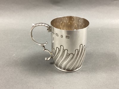 Lot 42 - A Victorian Hallmarked Silver Mug, P&Co,...