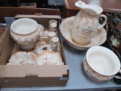 Lot 1055 - Crown Devon Blush Ivory Ceramics, including...