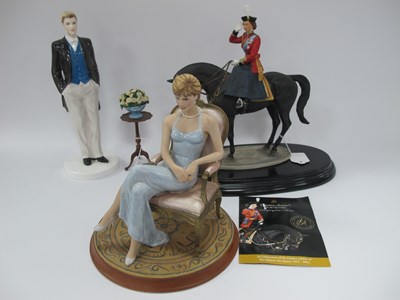 Lot 1304 - Coalport Prince William Figurine, Country...