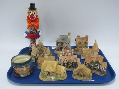 Lot 1144 - Murano Style Coloured Glass Clown, 27cm high....