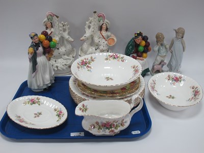Lot 1149 - Royal Doulton Figurines, The Old Balloon...