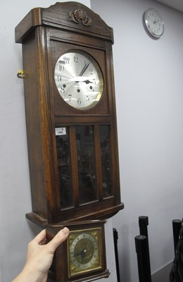 Lot 1280 - Elliott (Burrell Sheffield) Walnut Mantel...