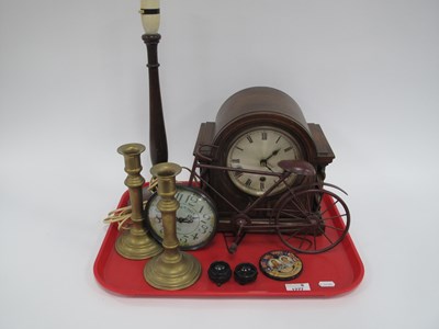 Lot 1277 - Kienzle Oak Dome Cased Mantle Clock, circa...