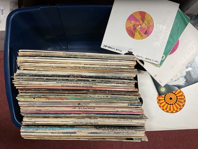 Lot 1076A - Approximately Sixty LPs, includes pop and easy...