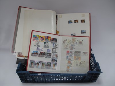 Lot 1381 - Stamps; A mint GB stamp collection, housed in...