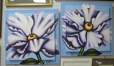 Lot 1401 - Wendy Carlton (Sheffield Artist), a pair of...