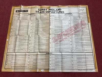 Lot 352 - Railwayana - A British Rail Derby Midland...