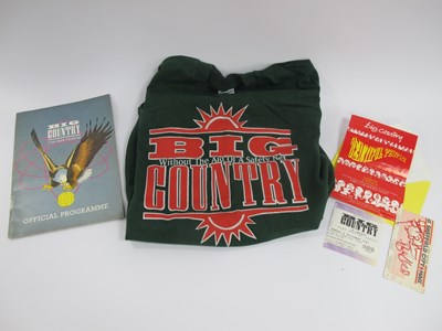 Lot 566 - Big Country Interest, Sheffield City Hall 1991...