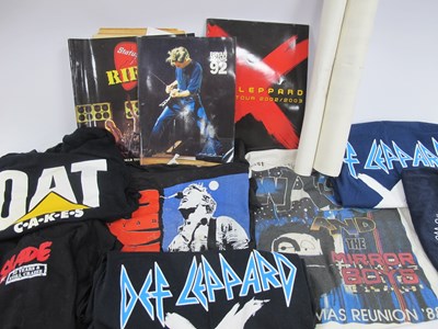 Lot 557 - T-Shirt and Programmes, Def Leppard 2002/2003...