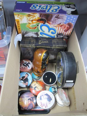 Lot 577 - Elvis Presley Memorabilia, includes Elvis The...