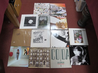 Lot 501 - Led Zeppelin Interest Lps, thirteen albums...