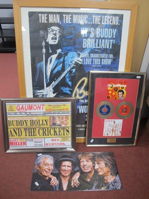 Lot 551 - Four Wall Hangings, to include Elvis Presley...