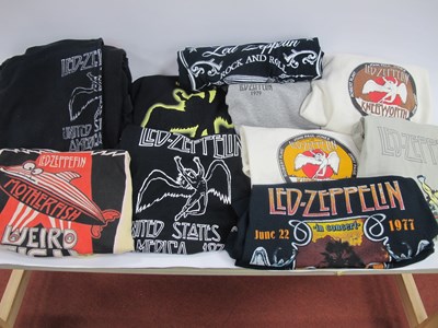 Lot 559 - Led Zeppelin T-Shirts, four large, one large...