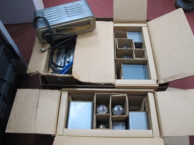 Lot 433 - Quad 2 Amplifiers (2), Quad 22 control unit,...