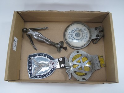 Lot 1237 - Desmo Speed Nymph Chrome Car Mascot on...