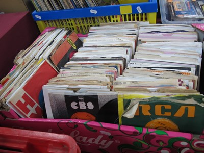 Lot 492 - Approximately 250 7" Singles, mainly 60s and...