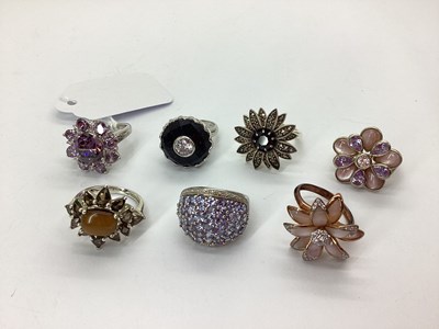 Lot 123 - A Collection of Assorted "925" and Other Dress...