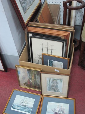 Lot 1415 - Quantity of Prints, often shipping, Sheffield...