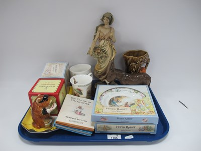 Lot 1185 - Beswick Donkey, mouse gambling on a full house,...