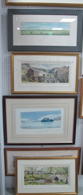 Lot 1393 - Geoffrey Cowton 'Helm, Grag and Grasmere in...