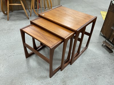 Lot 1469 - Vintage G-Plan Teak Nest of Tables, 54cm wide.