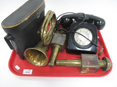 Lot 1278 - Zenith 10 x 50 Binoculars, 746F black anvil...