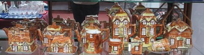 Lot 1230 - Price Kensington Teapots, coffee pots, butter...