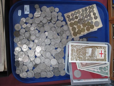 Lot 1283 - GB Coinage, Five Shillings of Pre-47 Silver,...
