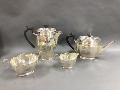 Lot 164 - L&Co EPNS Teapot and Hot Water Pot, each with...