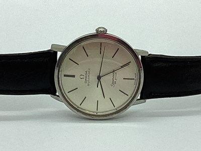 Lot 207 - Omega; A Vintage Seamaster De Ville Automatic...