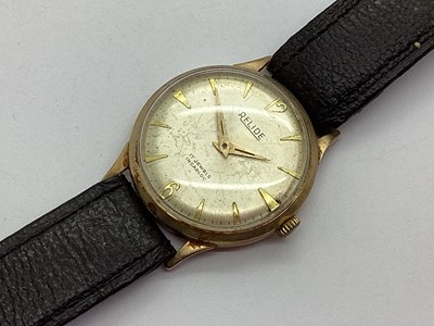 Lot 208 - A 1960's 9ct Gold Cased Gent's Wristwatch, the...