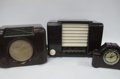 Lot 1361 - An 'Invicta' Cream and Brown Bakelite 1930s...