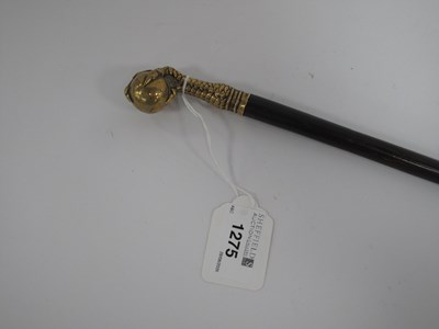 Lot 1275 - A Victorian Ladies Swordstick - ebonised...