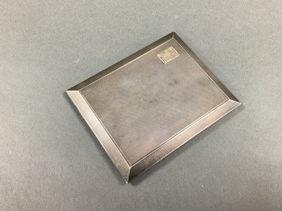 Lot 14 - Asprey; A Hallmarked Silver Cigarette Case,...