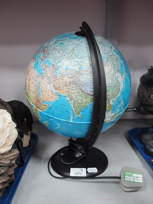 Lot 1377 - A Contemporary 10" Globe Lamp, made in Italy,...