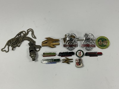 Lot 340 - Railwayana - A Small number of Railway related...